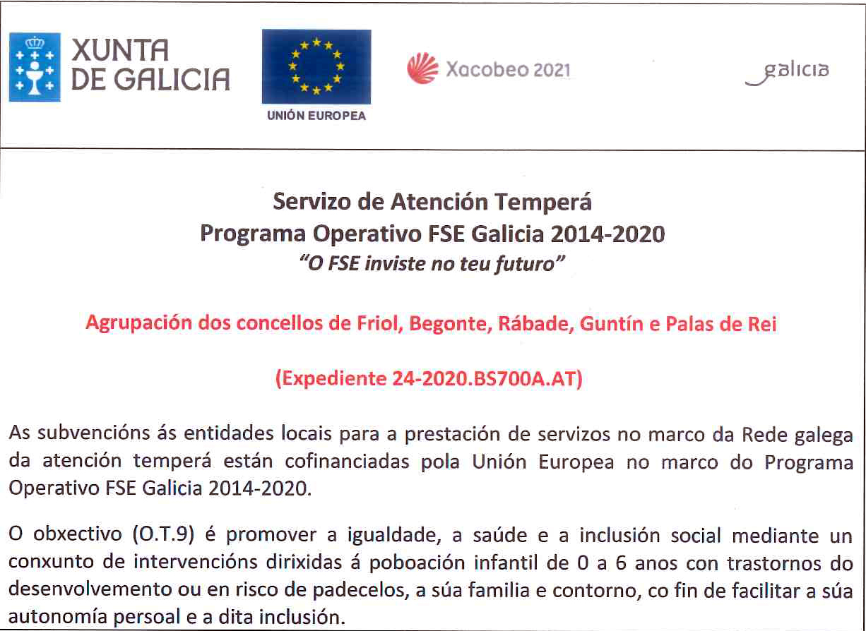 Servizo de Atención Temperá 