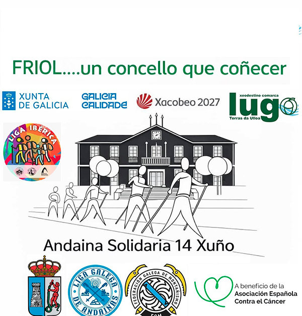 Andaina solidaria 14 de Xu&ntilde;o