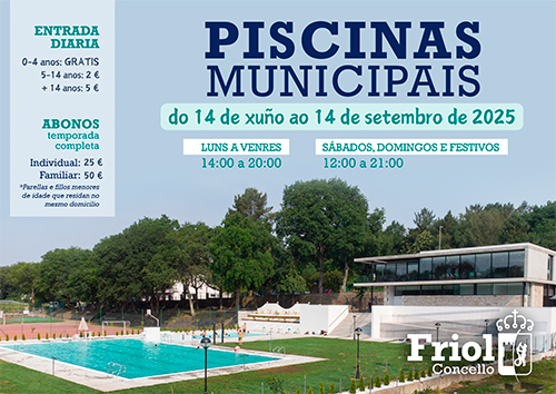 Apertura piscinas 2025
